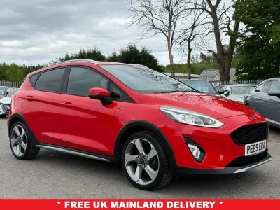 Used Ford Fiesta Active X 100 HP (73 kW) 2019 Red Hatchback