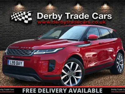 Used Land Rover Range Rover evoque HSE 2020 Red SUV