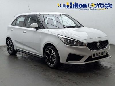 Used MG MG3 Excite 106 HP (77 kW) 2022 White Hatchback