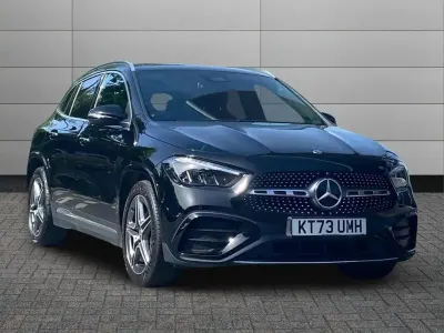 Used Mercedes GLA200 AMG Line Premium 150 HP (110 kW) 2023 Black SUV