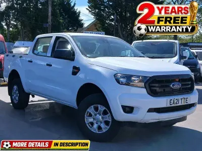 Used Ford Ranger XL 170 HP (125 kW) 2021 White Pickup