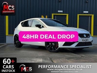 Used Seat Leon CUPRA 300 HP (220 kW) 2017 White Hatchback