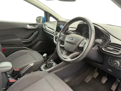 Używany Ford Fiesta Titanium 125 KM (91 kW) 2020 Niebieski Hatchback