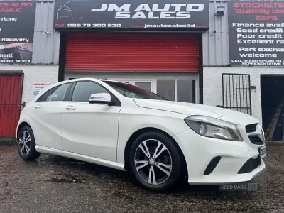 Used Mercedes A180 SE 109 HP (80 kW) 2016 White Hatchback