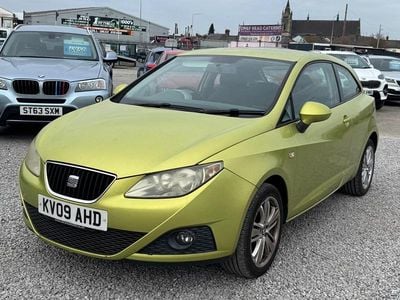 Used Seat Ibiza SE 85 HP (62 kW) 2009 Yellow Hatchback