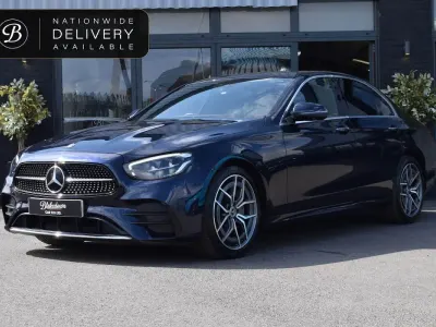 Used Mercedes E200 AMG Line Premium 2023 Blue Sedan