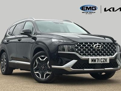 Begagnad Hyundai Santa Fe Premium 265 HK (194 kW) 2021 Svart SUV