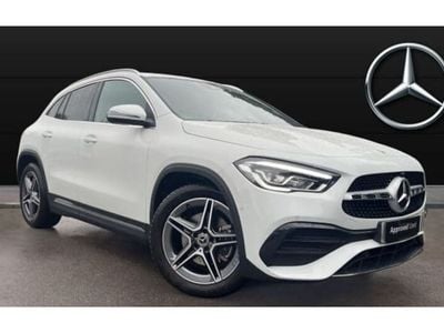 Digital white metallic Used 2022 Mercedes GLA200 AMG Line Premium SUV | £24,731 (Fair price)