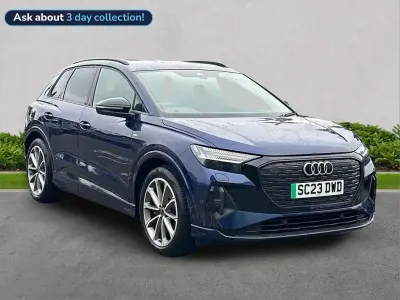 Used Audi Q4 e-tron Comfort 125 kW (170 HP) 2023 Blue SUV