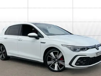 Used VW Golf VIII GTD 200 HP (147 kW) 2023 White Hatchback