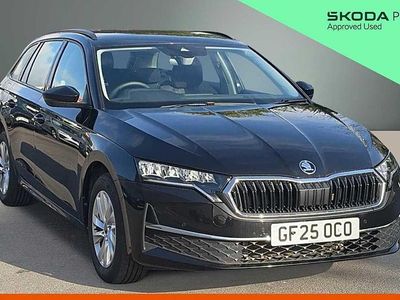 Used Skoda Octavia SE Technology 150 HP (110 kW) 2025 Black Estate