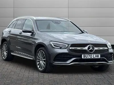 Begagnad Mercedes GLC300 AMG Line Premium 306 HK (225 kW) 2020 Grå Kombi