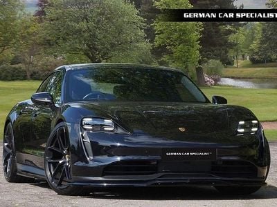 Jet black Used 2020 Porsche Taycan 4S Sedan | £44,990