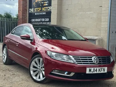 Used VW CC GT 140 HP (102 kW) 2014 Red Sedan
