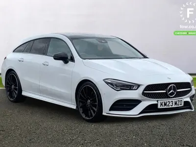 Begagnad Mercedes CLA200 Active 2023 Vit Kombi