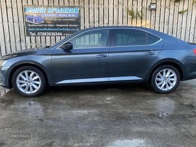Used Skoda Superb Business Line 150 HP (110 kW) 2017 Grey Hatchback
