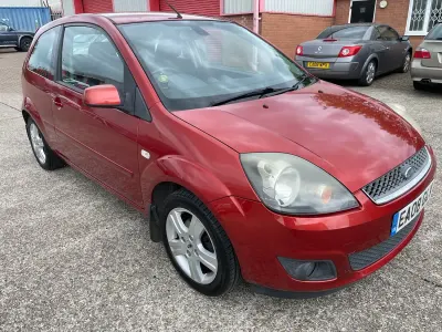 Used Ford Fiesta Zetec 2008 Red Hatchback