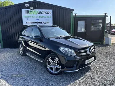Used Mercedes GLE250 AMG Line Premium 2017 Black Estate