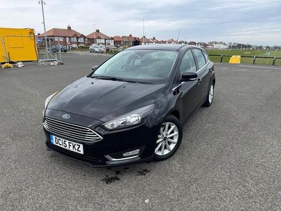 Used Ford Focus Titanium 2015 Black Hatchback