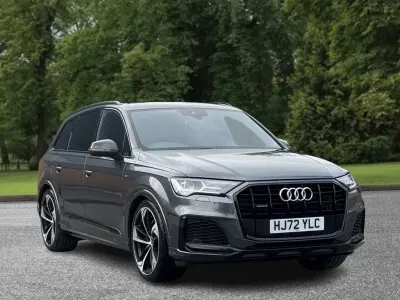 Used Audi Q7 Black Edition 340 HP (250 kW) 2022 Grey SUV