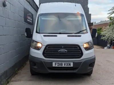 Używany Ford Transit 130 KM (95 kW) 2018 Biały Van