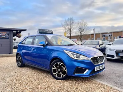 Używany MG MG3 Exclusive 106 KM (77 kW) 2019 Niebieski Hatchback