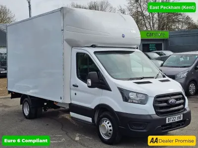 Used Ford Transit 130 HP (95 kW) 2022 White Cabriolet