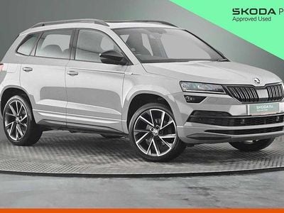 Used Skoda Karoq SportLine 147 HP (108 kW) 2019 Steel grey SUV