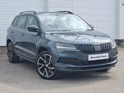 Used Skoda Karoq SportLine 190 HP (139 kW) 2019 Grey SUV