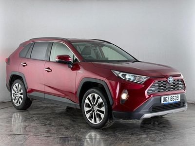 Used Toyota RAV4 Hybrid 2021 Red SUV