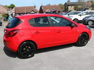 Used Vauxhall Corsa 75 HP (55 kW) 2019 Red Hatchback