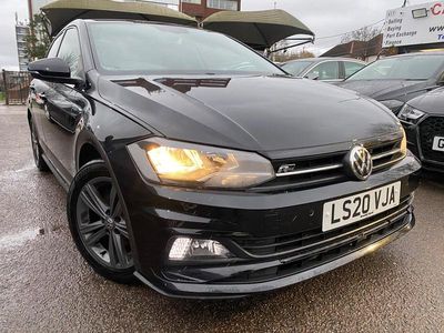 Black Used 2020 VW Polo R-line Hatchback | £12,999 (Fair price)