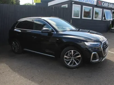 Used Audi Q5 S-Line 204 HP (150 kW) 2021 Black SUV