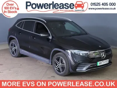 Used Mercedes EQA250 AMG line 139 kW (190 HP) 2022 Black SUV