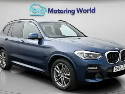 Usado BMW X3 M Sport 190 HP (139 kW) 2019 Azul SUV