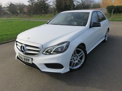 Begagnad Mercedes E220 AMG 2016 Vit Sedan