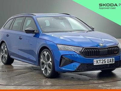 Used Skoda Octavia vRS 195 HP (143 kW) 2025 Race blue metallic Estate