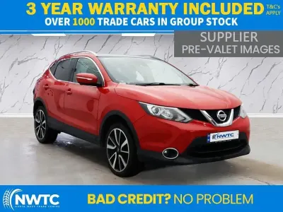 Used Nissan Qashqai S 130 HP (95 kW) 2017 Red SUV