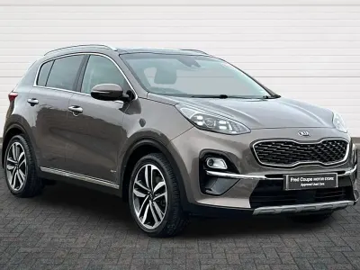 Used Kia Sportage 177 HP (130 kW) 2020 Brown SUV