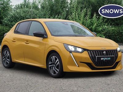 Used Peugeot 208 Active+ 75 HP (55 kW) 2023 Yellow Hatchback