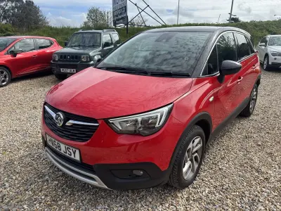 Used Vauxhall Crossland X S 110 HP (80 kW) 2019 Red SUV