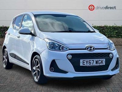 Used Hyundai i10 Premium 66 HP (48 kW) 2017 White Hatchback