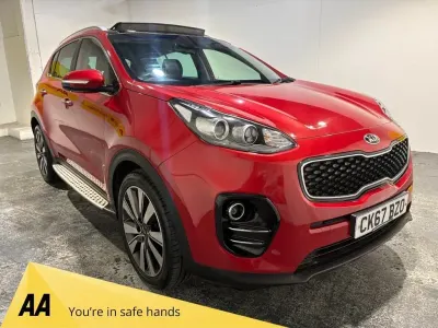 Used Kia Sportage 139 HP (102 kW) 2017 Red SUV