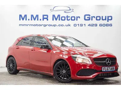 Used Mercedes A180 AMG line 2017 Red Hatchback