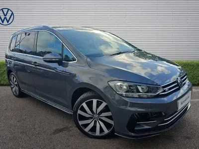 Used VW Touran R-line 150 HP (110 kW) 2020 Grey MPV
