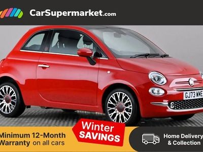 Red Used 2022 Fiat 500 Red Hatchback | £10,397 (A bit pricey)
