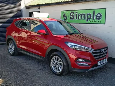 Używany Hyundai Tucson SE 177 KM (130 kW) 2018 Czerwony SUV