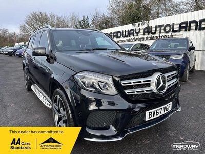 Used Mercedes GLS350 AMG line 2017 Black SUV