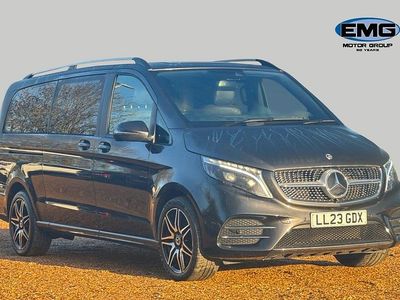 Grey Used 2023 Mercedes V300 AMG line MPV | £60,999 (Fair price)
