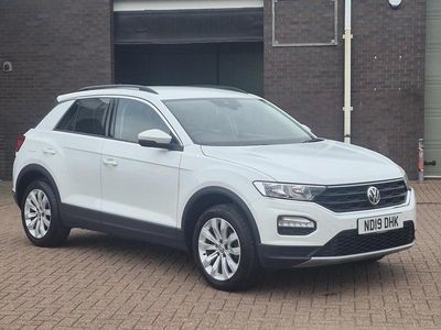 Used VW T-Roc SE 150 HP (110 kW) 2019 White SUV